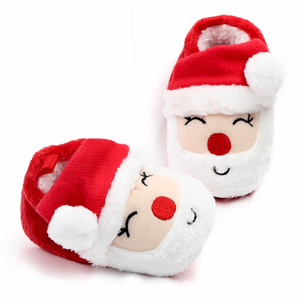 Nouvelles chaussons de Noël pour bébés garçons et filles, chaussons pour tout-petits, rouge - Product Image 2