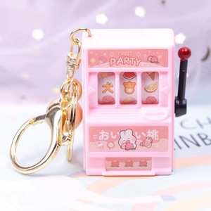Llaveros Personalizados con Diseño Novedoso <span class=keywords><strong>de</strong></span> Máquina <span class=keywords><strong>de</strong></span> Frutas, Accesorios para Llaveros <span class=keywords><strong>de</strong></span> Consola, Llavero Pequeño, Mini, Bonito, <span class=keywords><strong>de</strong></span> Dibujos Animados, <span class=keywords><strong>de</strong></span> Lotería - Product Image 5