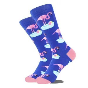 Polyester Crew Silicone Grip Sport Socks Custom Logo Mid-Tube Men's Socks Factory Wholesale Women's Fashion Socks