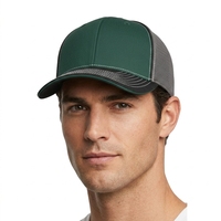 Casquette ajustée Richardson 172 Pulse Style à 6 panneaux avec visière légèrement incurvée, en maille sport, avec logo brodé personnalisé, style trucker