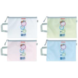 ARDA - Astuccio in Plastica 33x24cm Colori Pastello Assortiti - Product Image 1