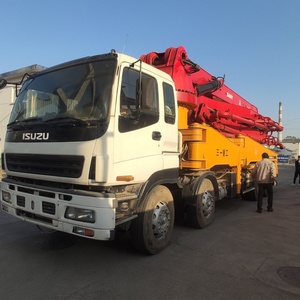 工場直販価格 中古 <span class=keywords><strong>SANY</strong></span> <span class=keywords><strong>52M</strong></span> ポンプ車搭載コンクリートポンプ ISUZUシャーシ 47M 60M - Product Image 1