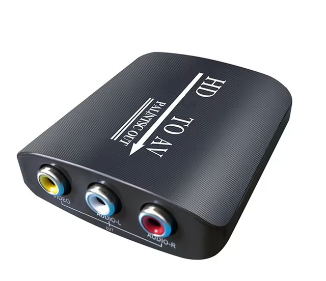 Wholesale HDM1 to AV Composite (CVBS) & S-Video + Audio Converter Adapter with PAL/NTSC Switch Output