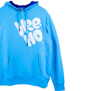 Sudadera con capucha térmica de invierno informal para hombre más vendida 100% algodón con estampado de hojaldre Venta directa de fábrica Precio barato Teñido liso - Product Image 3