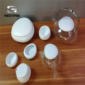 Hohe Transparenz 99% PMMA/Acryl/PC CNC-Bearbeitung Kunststoff teile Porzellan Flaschenform produkte 3D-Drucklieferant