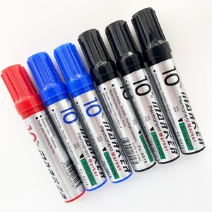Marqueur permanent à pointe biseautée de 10 mm de large, personnalisable avec logo, respectueux de l'environnement, best-seller - Product Image 3