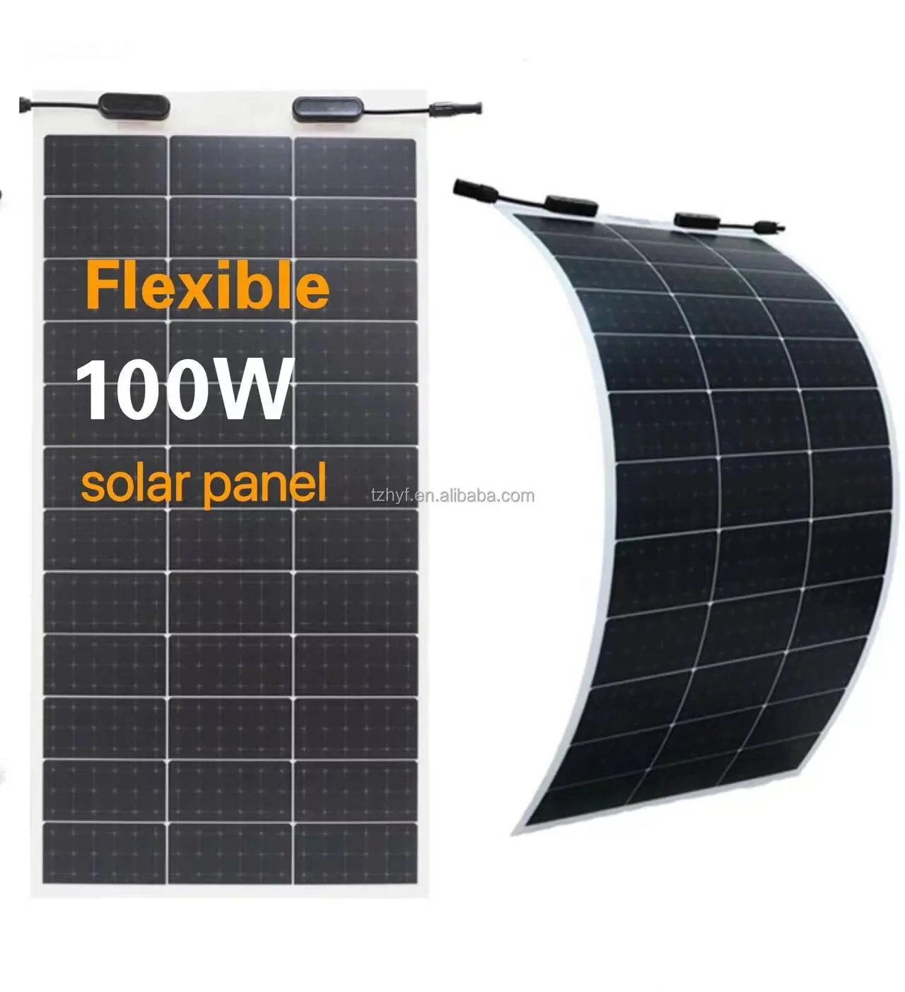 Flexible Paneles Solares 80w 100W 120w 150w Flexible Solar Energy System Marine Semi Flexible Solar Panel
