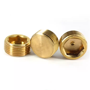 Messing Pijp Fitting <span class=keywords><strong>Plug</strong></span> 3/4 ''-14 Npt Man Threading Verzonken Hex <span class=keywords><strong>Plug</strong></span>