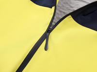 Veste Softshell Homme Color Block Coupe-Vent à Col Montant Personnalisable – Idéale pour la Randonnée, le Travail et les Sports de Plein Air – Nouvelle Collection Très Demandée