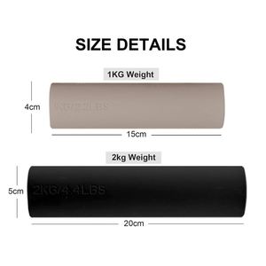 Ensemble d'haltères BOGA avec logo personnalisé, silicone antidérapant, fer durable, léger, réglable pour les bras, le yoga, le pilates, le cardio, la danse - Product Image 4