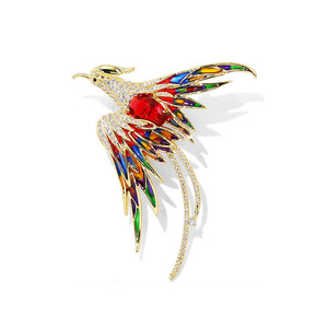 Trâm cài áo phượng hoàng, phụ kiện áo khoác cao cấp, sang trọng, thiết kế độc đáo - Product Image 1