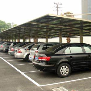Solar Carport Structuur Voor Residentiële Parkeerplaats <span class=keywords><strong>Aluminium</strong></span> Zonne-Auto Veranda Met Parkeergarage Duurzame <span class=keywords><strong>Aluminium</strong></span> Profielen - Product Image 2