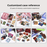 Cartes de jeu TCG holographiques personnalisées, écologiques, recyclables, imprimées recto-verso, papier 350 g/m², Shenzhou