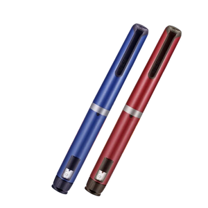 Stylo injecteur réutilisable en métal V3, 60 UI, volume 3 ml, écologique et biodégradable, avec capuchon à vis - Product Image 1