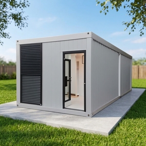 Maison conteneur préfabriquée à assemblage rapide 3m*3m*3m, structure en acier isolée, design moderne, bureau extérieur portable - Product Image 3