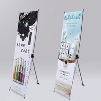 Affiche publicitaire multimédia X Stand, banderole en promotion