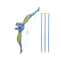 Ensemble d'arc et de flèche de dinosaure pour enfants avec jouet de tir à l'arc sûr pour les jeux en plein air pour enfants