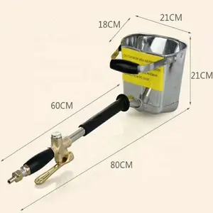 Piccola costruzione costruzione di utensili a mano stucco parete mortaio pistola a spruzzo di cemento intonacatrice muro di cemento