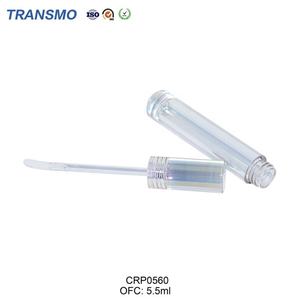 Crystal Lip Oil Tube Lipgloss Tubes Wholesale Custom logo 5ml Empty <b>clear</b> Lip <b>Gloss</b> Wand Tube - Product Image 5