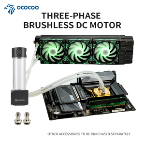 Ococoo áp suất thấp DC không chổi than im lặng nước làm mát bơm cho ngành công nghiệp ô tô Tank h09d Robot lưu lượng lớn OC-H09D-C-S-L2 15m - Product Image 5