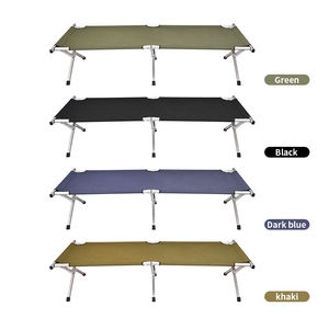 Cama Plegable Ultraligera con Marco <span class=keywords><strong>de</strong></span> Acero, Fácil <span class=keywords><strong>de</strong></span> Transportar, para Campamento al Aire Libre, Playa y Uso Hospitalario - Product Image 2