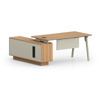 Bureau de direction de style moderne de haute qualité personnalisé OEM directeur exécutif patron Table de bureau de luxe