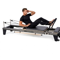 Machine de Pilates Reformer Commerciale en Aluminium pour Studio et Salle de Sport avec Barre de Pied Coulissante Infinity – Ensemble Pilates pour Femmes