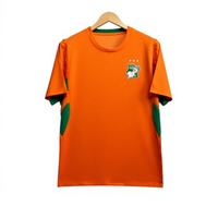 Ensemble de maillots de football pour hommes Côte d'Ivoire 2026 – Tenue de football OEM avec découpe automatisée – Vêtements de football de l'équipe de Côte d'Ivoire