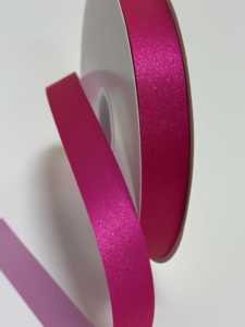 Pink Glitter Satin <b>Ribbon</b> Spool Solid Color Woven Craft Gift Decoration 22mm Width homecoming mums <b>ribbon</b> mums <b>ribbon</b> DIY - Product Image 5