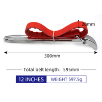 Clé de démontage outil ceinture type chaîne en plastique sangle en nylon filtre à huile clé pour filtres à huile