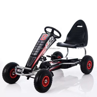 Go Kart de Pedales para Niños de Alta Calidad, Go Kart de Pedales de Ensamblaje Manual, Fácil de Instalar