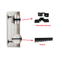 Profils de système CVC : Grille linéaire réglable, fabricant professionnel de profilés en aluminium pour grilles et diffuseurs
