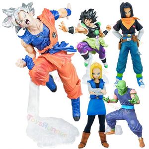 Acción Colección DBZ Super Extreme Ease Silver Goku personaje modelo 10-40cm para Dragon Z Ball Anime figura nuevo estilo Son Anime - Product Image 1