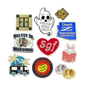 Broche de metal con forma de rompecabezas colorido, pin esmaltado con serigrafía, insignia temática de anime para coser y decorar. - Product Image 5