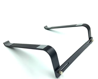 Grosir aluminium Aloi basis berdiri Desktop berongga dudukan Notebook Monitor Laptop Riser Stand