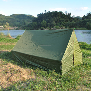 Couverture survie urgence tente simple abri extérieur anti soleil