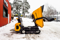 Site Dumper 1000 KG Mini Dumper EPA Moteur LGCM DT10 pour l'aménagement paysager et l'entretien de la pelouse Transmission hydrostatique