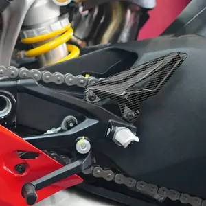 Protector del talón del pedal del pie de la motocicleta para <span class=keywords><strong>Ducati</strong></span> Panigale <span class=keywords><strong>V4</strong></span> V4S V4S <span class=keywords><strong>Corse</strong></span> 2018-2024 Panigale <span class=keywords><strong>V4</strong></span> R 2019-2020 + - Product Image 6