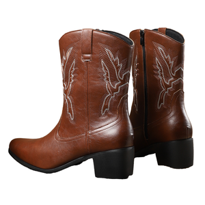Botas Chelsea de Invierno para Hombre, Parte Superior de PU, Punta Puntiaguda, Cierre de Cremallera, Ligeras, a la Moda - Product Image 1