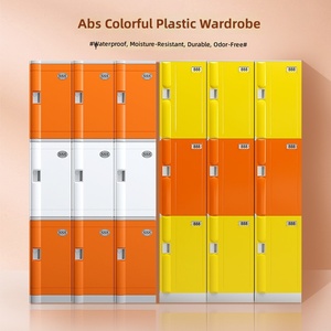 Casiers en plastique ABS antivol, résistants à la corrosion et étanches, 9 portes, pour salle de sport, piscine, personnel, salles de bain, bains publics, étudiants - Product Image 3