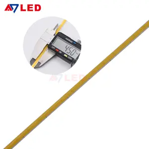 Ultra dünner flexibler LED-Lichtst reifen, biegsame LED-Band, dot loser Flip-Chip, FOB COB-Streifen, 3000k, 3mm, 4,5mm, 12V, super dünn