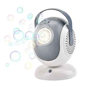 Venta al por mayor totalmente automática 360 ° etapa giratoria potente máquina de soplado de burbujas para la fiesta - Product Image 1