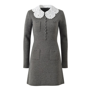 chinese dress ladies 35-1 Lace Dress with doubled Peter Pan collar – sistermagpatterns main image 0