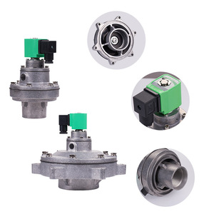 Vanne à impulsion DMF 6 points à 3 pouces, type pilote, AC 220 V, vannes de régulation industrielles pour dépoussiéreur - Product Image 1