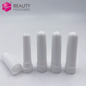 Tube d'inhalateur nasal en plastique vide avec logo personnalisé de 1.8ml Tube d'inhalateur nasal d'huile essentielle d'aromathérapie - Product Image 1