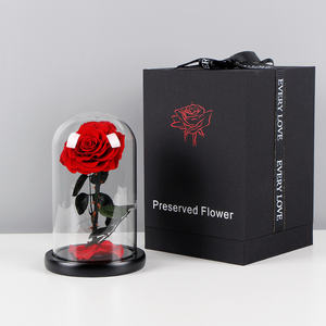 <span class=keywords><strong>2021</strong></span> cadeaux de la Saint-Valentin et de la fête des mères roses conservées dans un vase en verre élégant rose éternelle pour <span class=keywords><strong>les</strong></span> occasions de Noël - Product Image 1