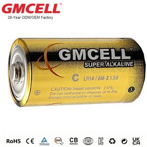โรงงานขายส่งแบตเตอรี่อัลคาไลน์ขนาด C รุ่น LR14 แบตเตอรี่ 1.5V สำหรับเครื่องใช้ไฟฟ้าภายในบ้าน - Product Image 3