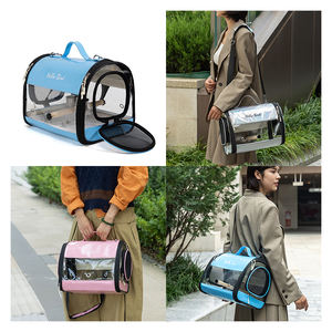 Sac de transport pour oiseaux léger et respirant, <span class=keywords><strong>cage</strong></span> à perroquet avec support en bois amovible, bâton et longue bandoulière - Product Image 2