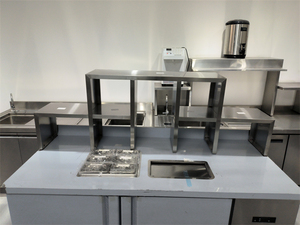 Table de préparation de thé au lait à bulles de haute qualité, comptoir à thé au lait - Product Image 6