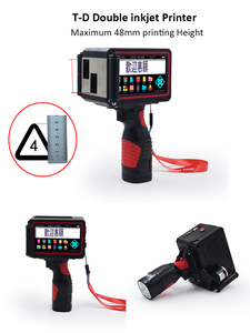 Mini Impresora Portátil TIJ de Dos Boquillas, Impresora de Inyección de Tinta Combinada, Marca con Logotipo de 2-48 mm de Altura, Satisface Grandes Demandas - Product Image 5